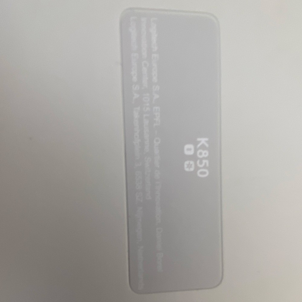 Logitech K850 Wireless Ergonomic Keyboard & Mouse Bundle Black