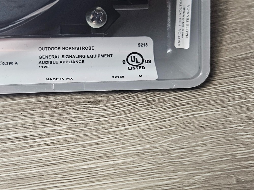 Edwards Signaling 869STRA-AQ Horn/Strobe