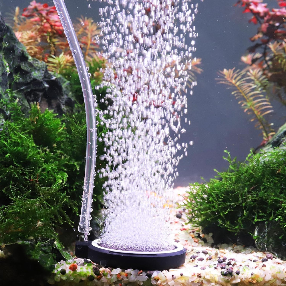 Air Stone for Aquarium: Quiet High Dissolved Oxygen Diffuser Kit for Freshwater