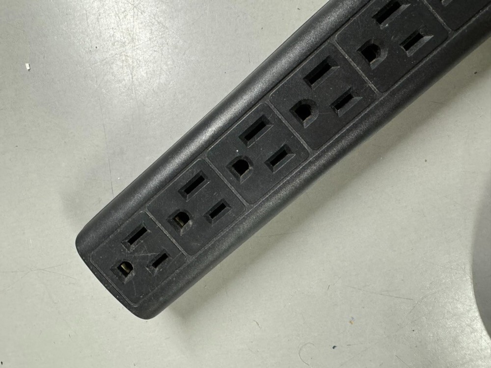 BB-05-5 Surge Protector Black Extension Cord - 3 ft