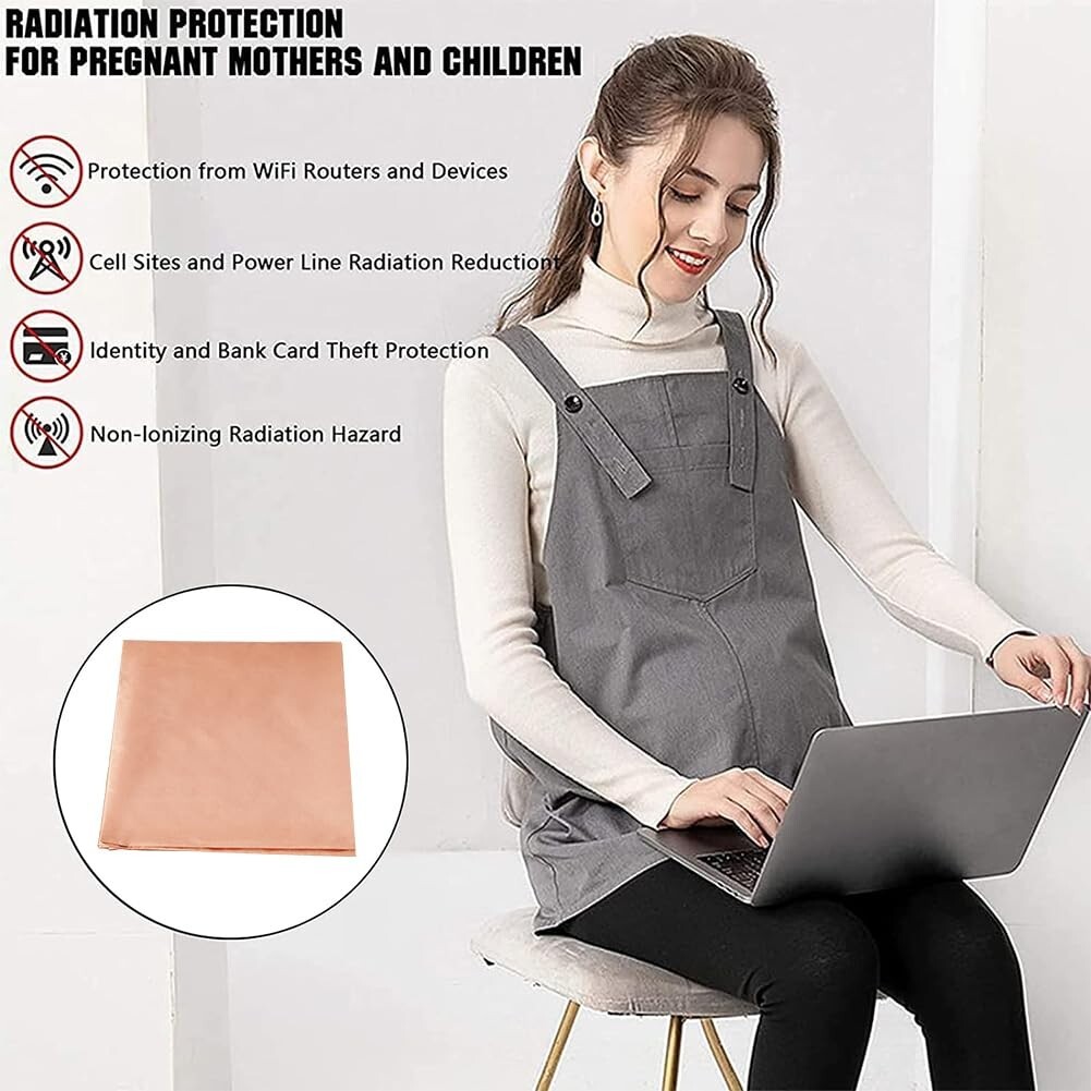 Faraday Fabric Military Grade Faraday Cloth for Shielding RFID, EMP, EMF, EMI