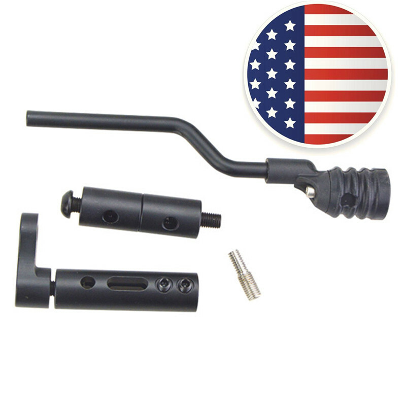 Compound Bow String Stop Vibration Stabilizer Bracket Mount Silence Archery Hunt