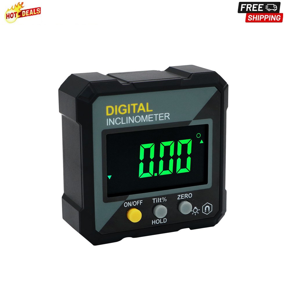 New Angle Protractor Mini Digital Protractor Inclinometer Angle Finder Gauge