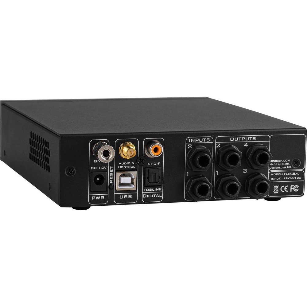 miniDSP Flex Balanced TRS 2x4 Digital Signal Processor