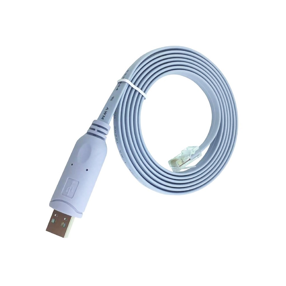 USB RJ45 Network Switch Cable For Cisco H3C Router Rollover Console Debug Line d