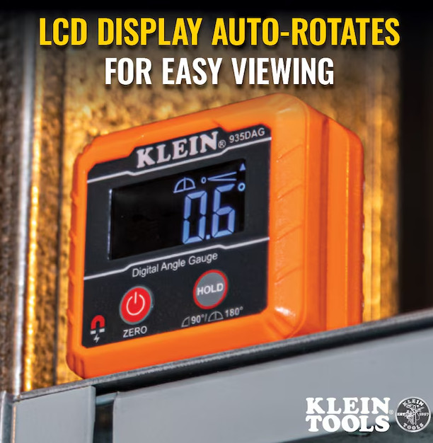 Klein Tools Digital Level & Angle Gauge - Perfect for Accurate Angles & Level Me