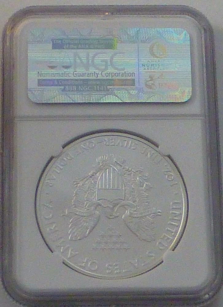 2009 Eagle Silver Dollar NGC MS69