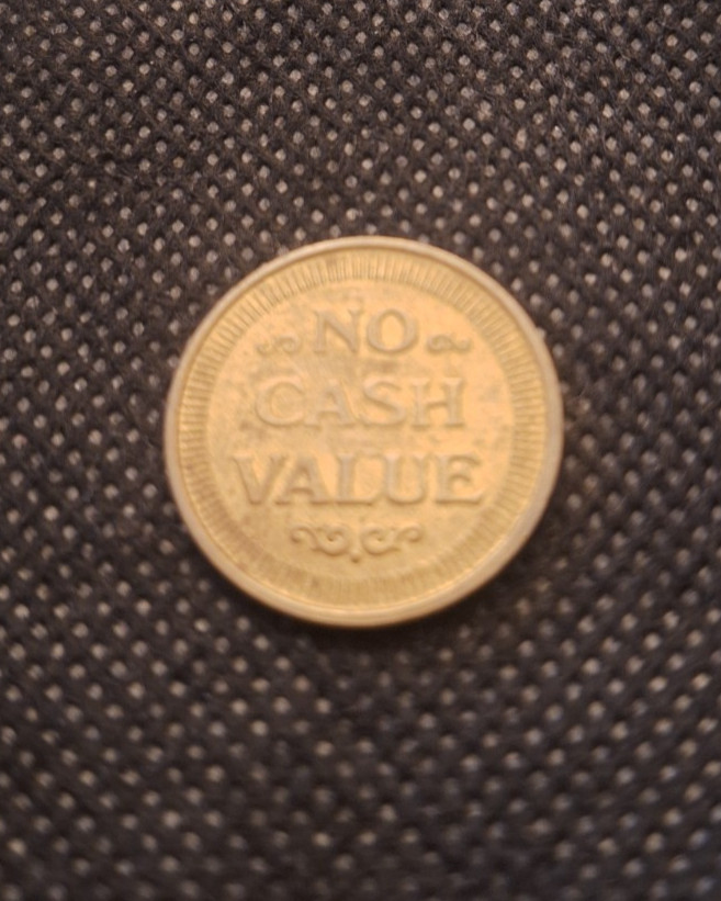 Game time amusement token e9795UXX