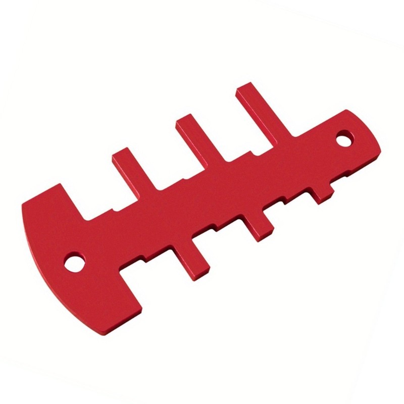 Strong Aluminum Routers Depth Measuring Tool with Clear Scale for DIY Projects