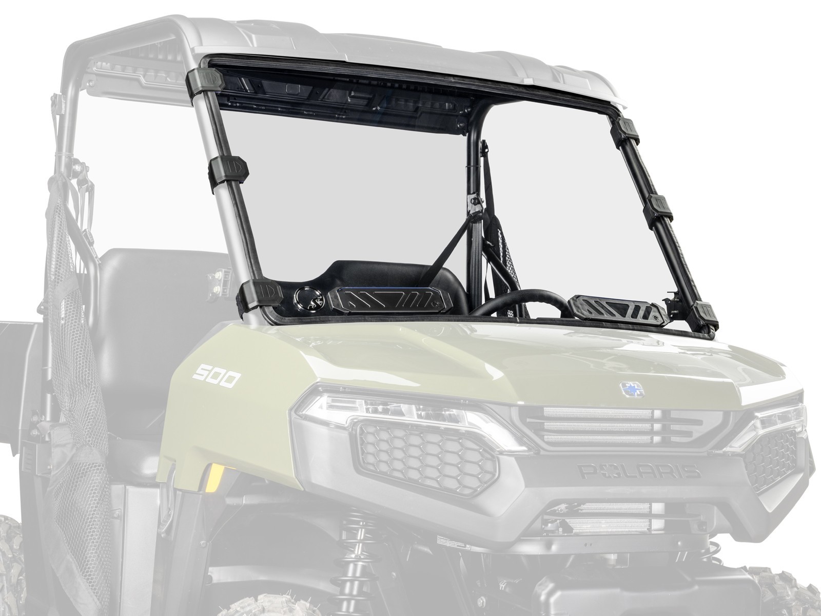 SuperATV Vented Full Windshield for Polaris Ranger 500/2026+