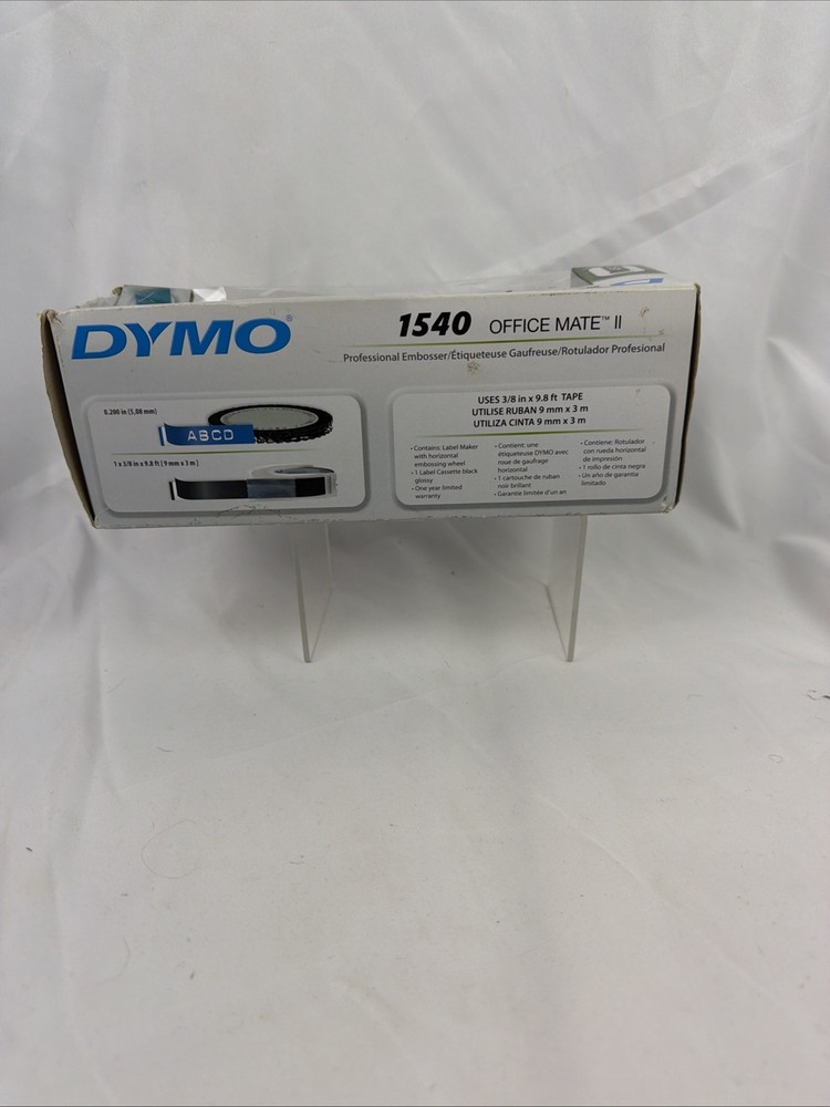 DYMO OFFICE MATE 1540 Labeling Machine EUC Damaged Box
