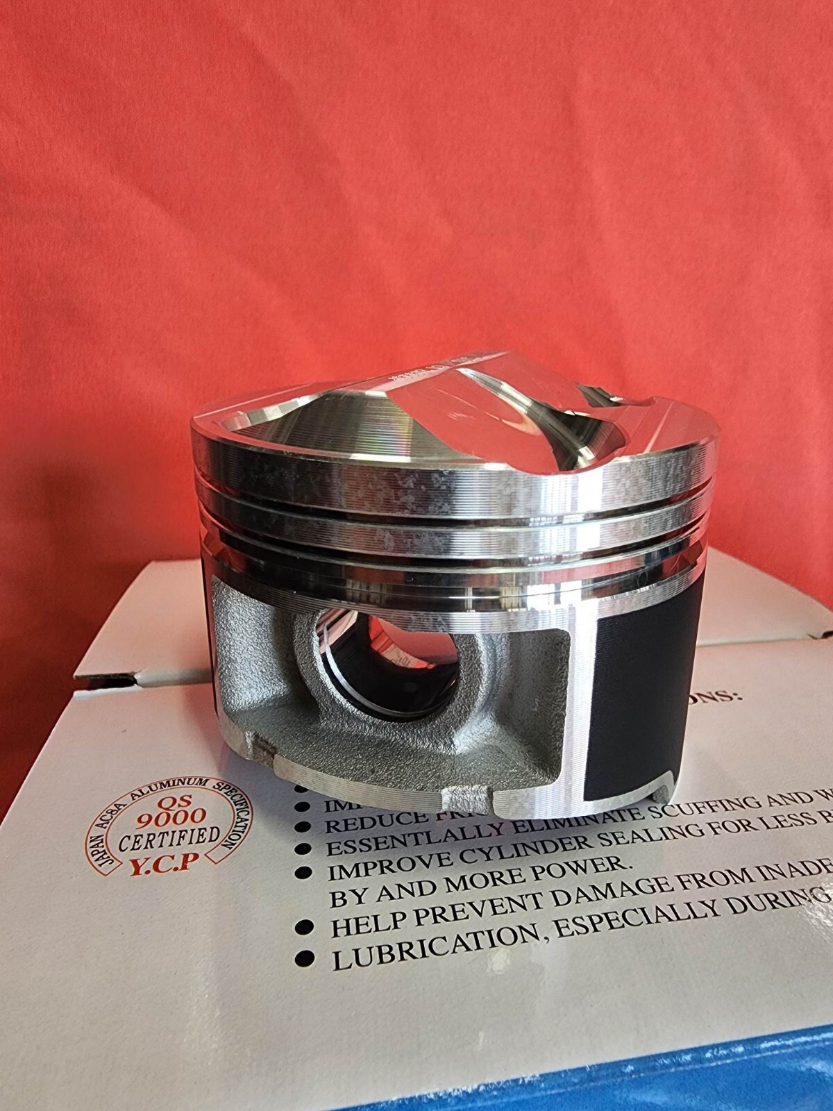 84mm High Compression YCP Pistons + JAPAN Rings Honda Acura B20 FULL FLOATING
