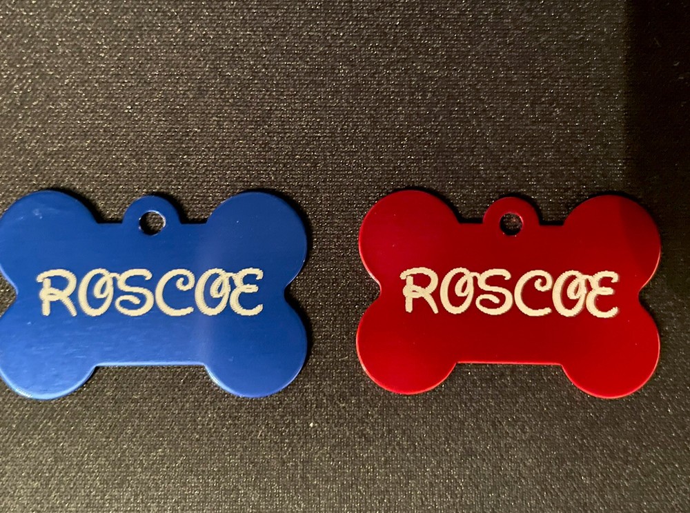 Laser Engraved Pet Name Tag