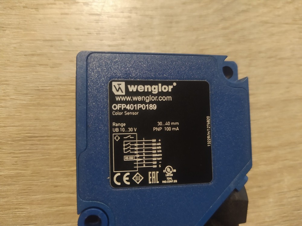 WENGLOR OFP401P0189 COLOR SENSOR