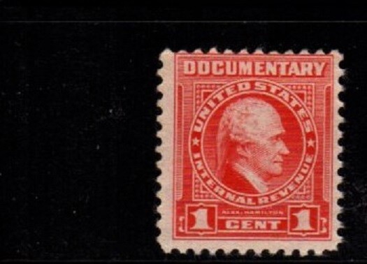 #R654 1c Documentary 1954 - MNH