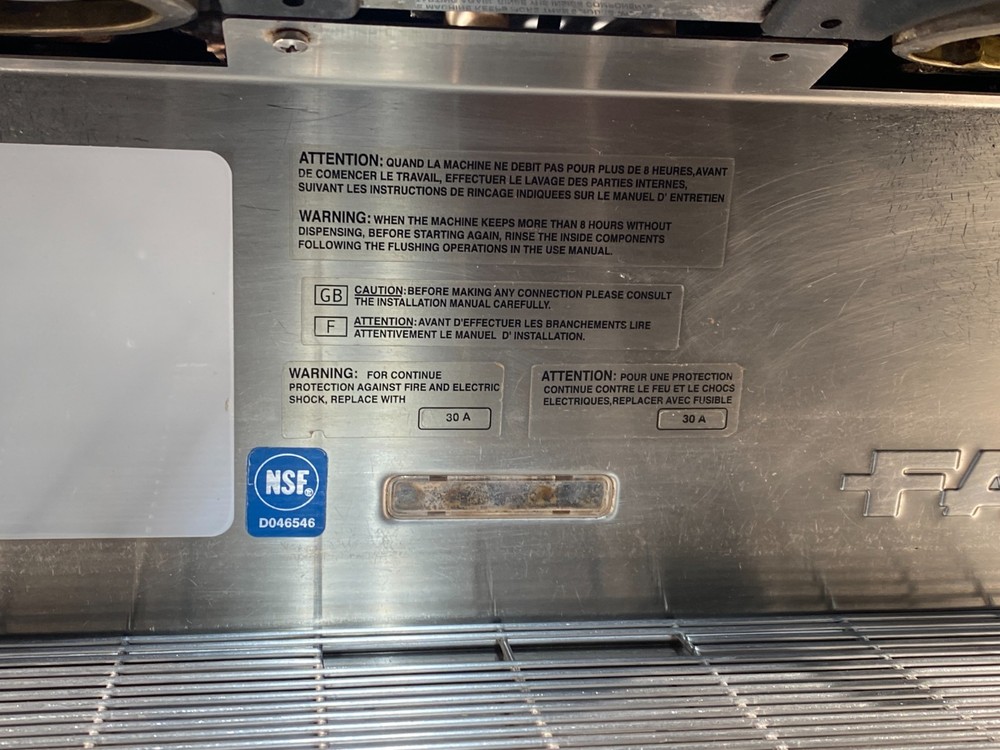 Faema Smart A/2 Fully Automatic Compact Commercial Espresso Machine.