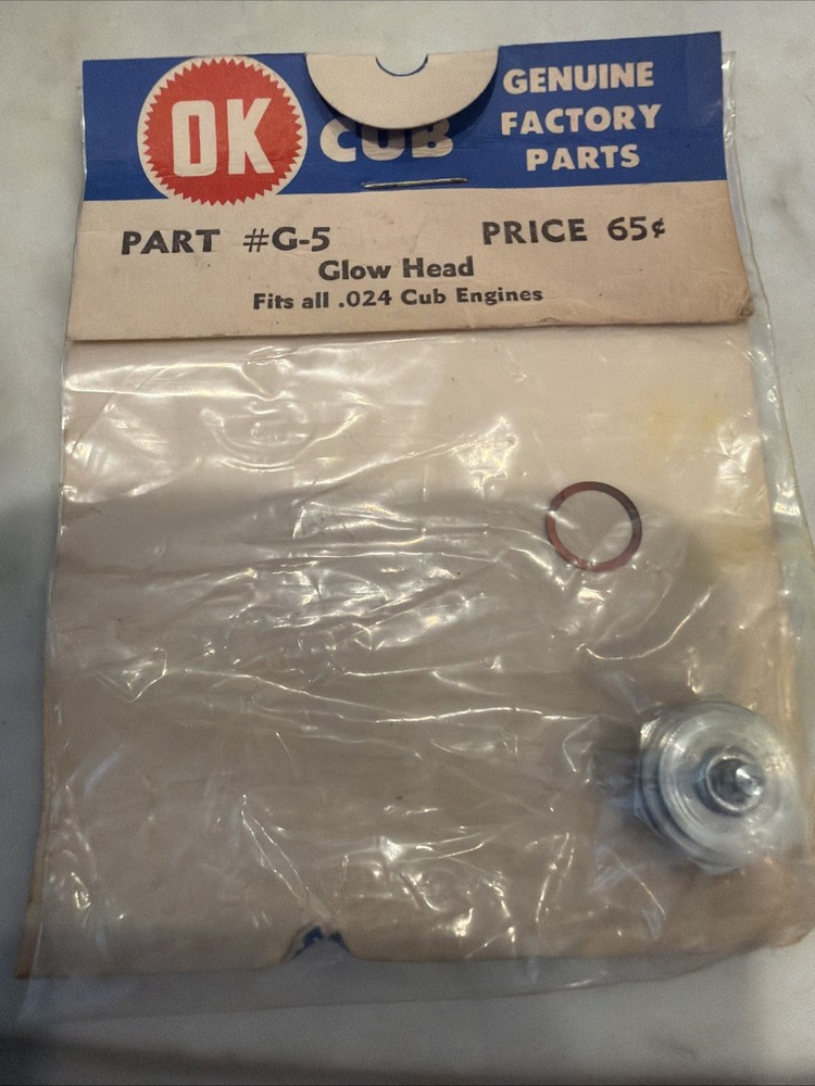Genuine Vintage OK G-5 Glow Plug