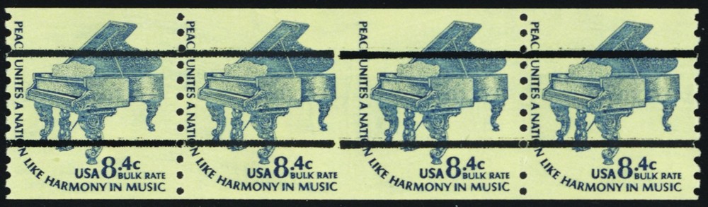 1615Ce, Mint VF NH 8.4¢ Imperforate Between GAP Error * Stuart Katz