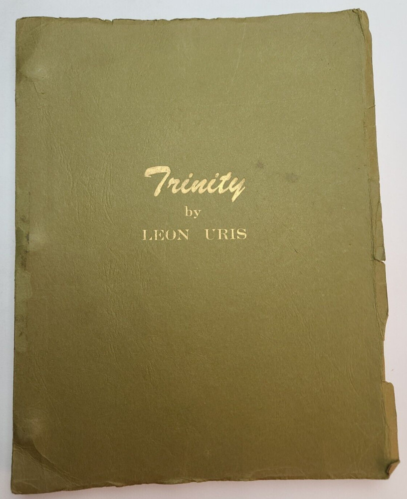 TRINITY / Leon Uris 1977 Unproduced Screenplay, Herb Jaffe Productions