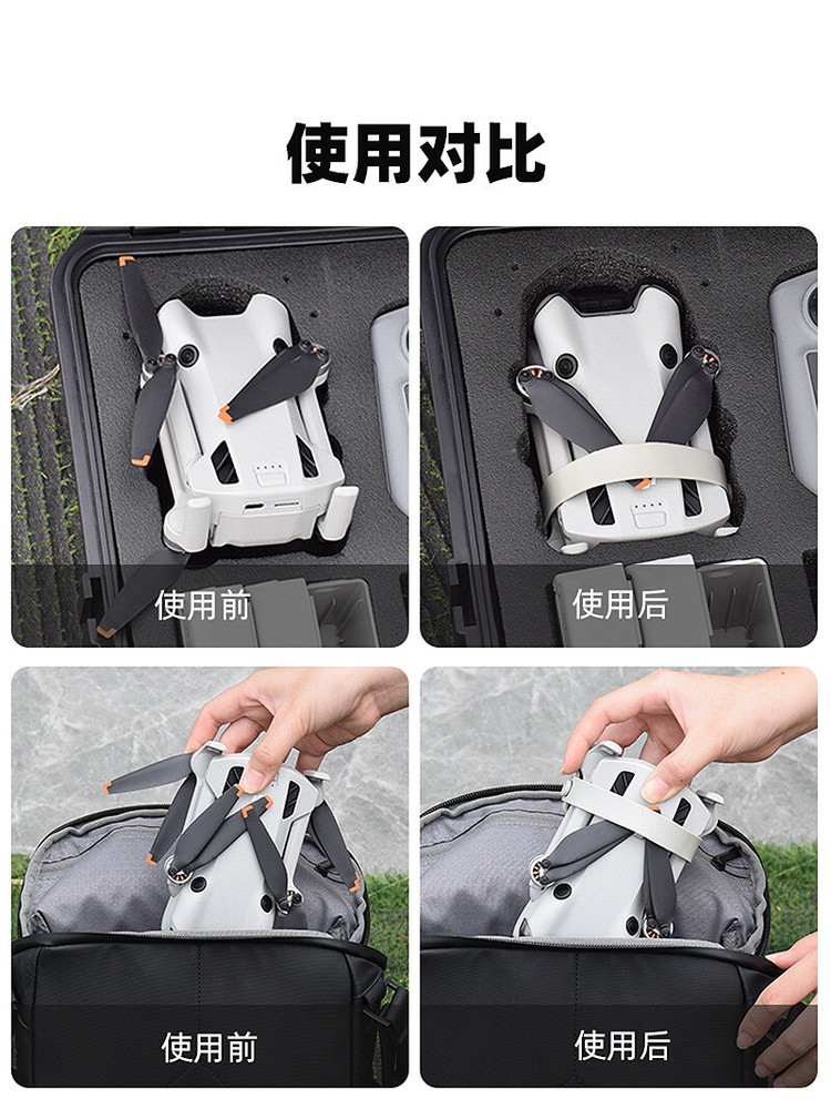 For DJI MINI 4PRO Drone Bundle Blade Fixer with Propeller Buckle Accessories