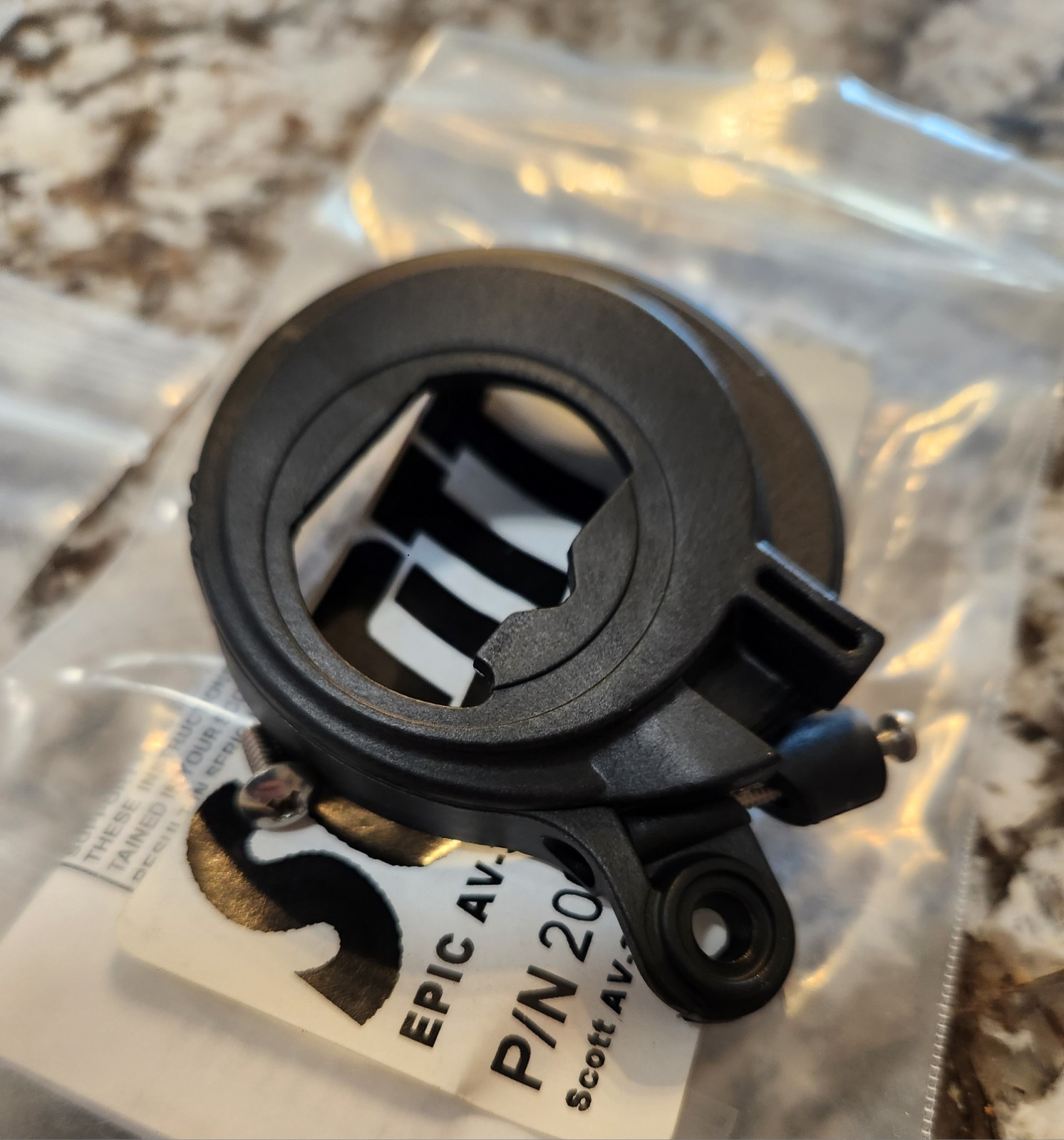 LOT of 5 NEW Scott AV3000 Mask Voice Amplifier Mounting BRACKETS SCBA 200715-01