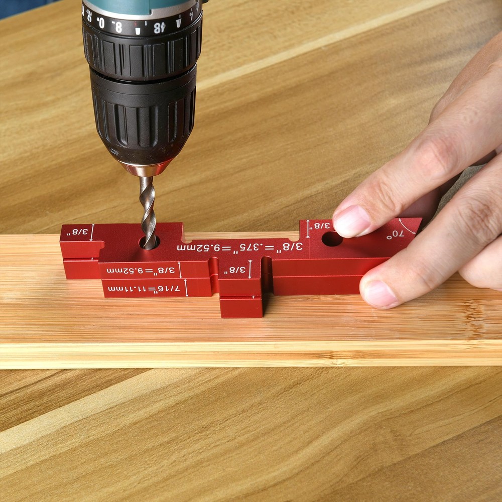 Setup Blocks Woodworking 14Pcs Aluminum Setup Bars with Case Setup Blocks Height