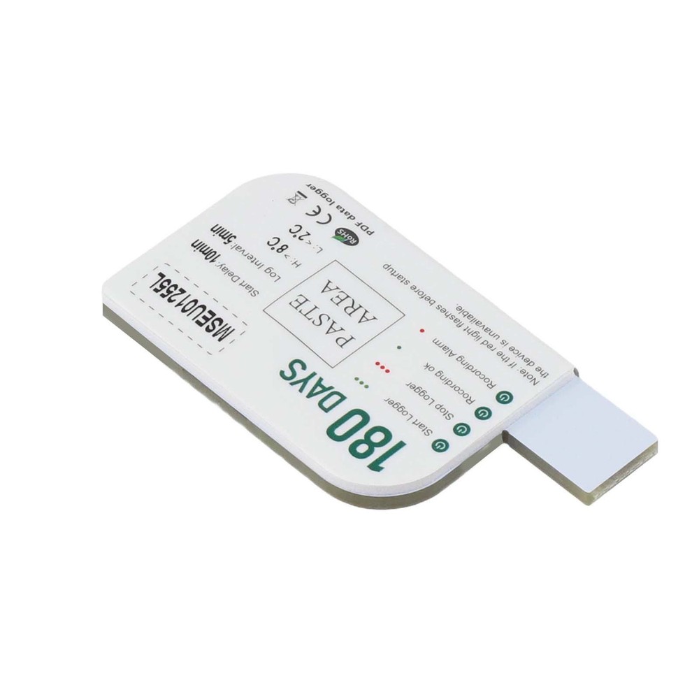 USB Data Logger Temperature IP67 Waterproof 180 Days Alarm Notification