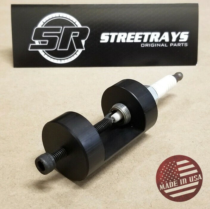 StreetRays Spark Plug Gapper Tool Gap Gapping Tool Sparkplug 14mm Gapper (BLACK)