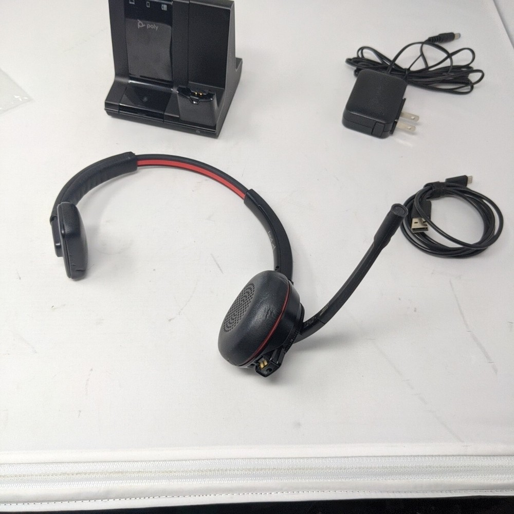 Plantronics Poly W8200B Wireless Bluetooth Charger base & W8220T Headset Tested