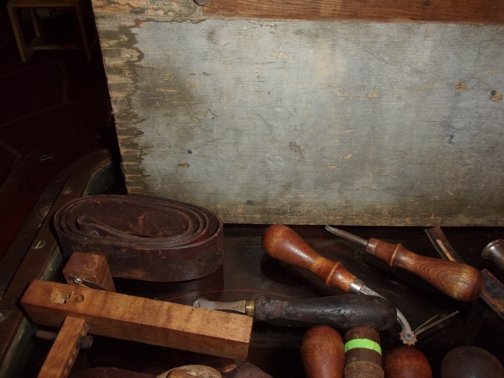 Antique Sailmakers shipwright shipbuilding tool kit