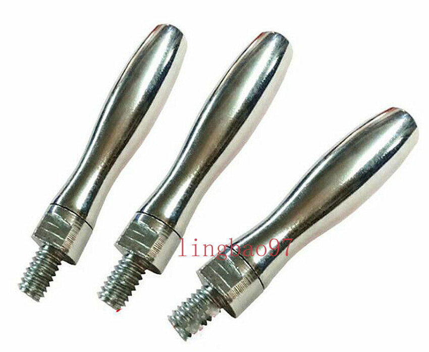 3pc Bridgeport Mill Milling Machine CNC D26 Self Turning Handle Grip 3/8" Thread