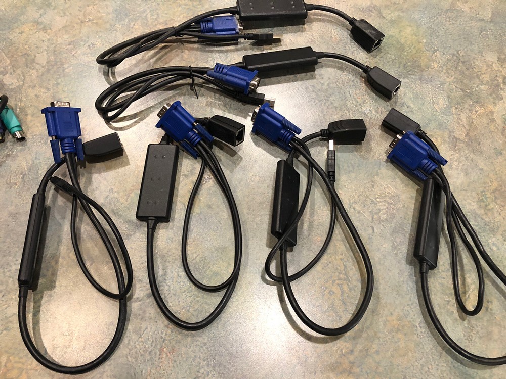 DELL System Interface Pod Cable Lot Of 9