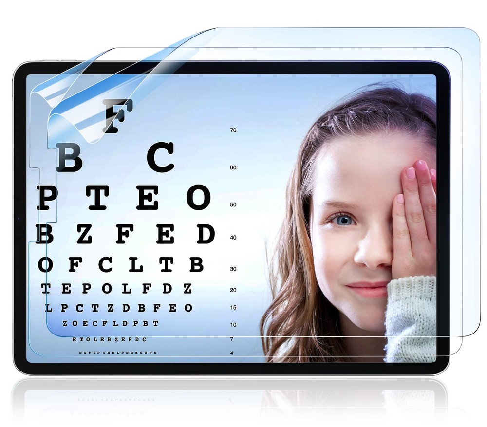 IPROKKO 2 Pack Anti Blue Light Screen Protector A-iPad 10.2" 2019-2021,