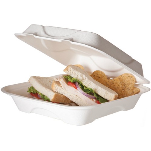 Eco Products EPHC91PKNFA 9x9x3in Clamshell Sleeve