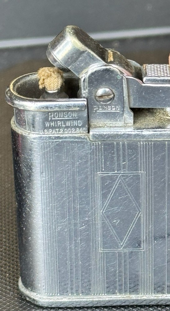 Ronson Whirlwind Lighter Model 6099 with Original Box and Paperwork