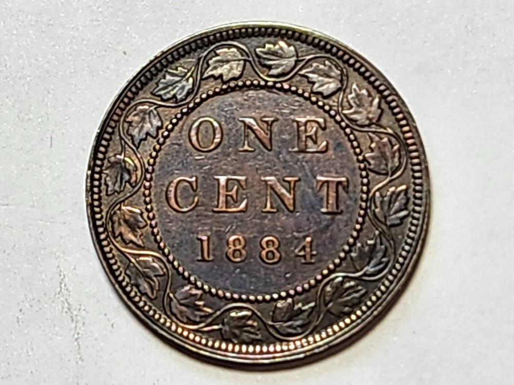 1884 Canada Large Cent 1071