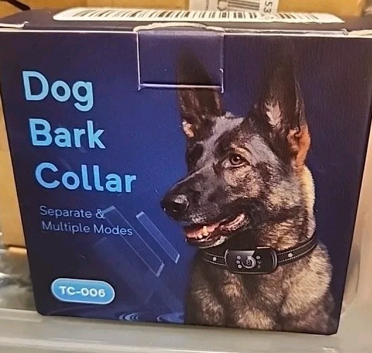 Dog Trainer Device Bark Control Ultrasonic Range Black Model TC-006