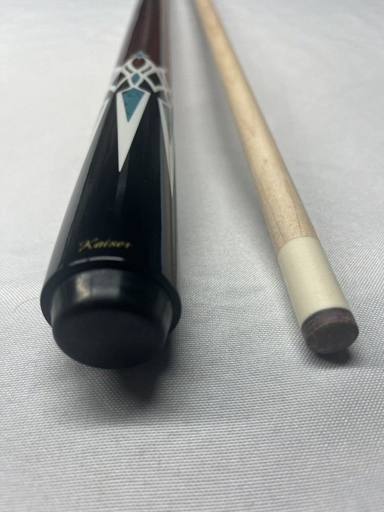 Kaiser Playing Pool Cue Stick Wrapless 19.5 Ounce Gorgeous