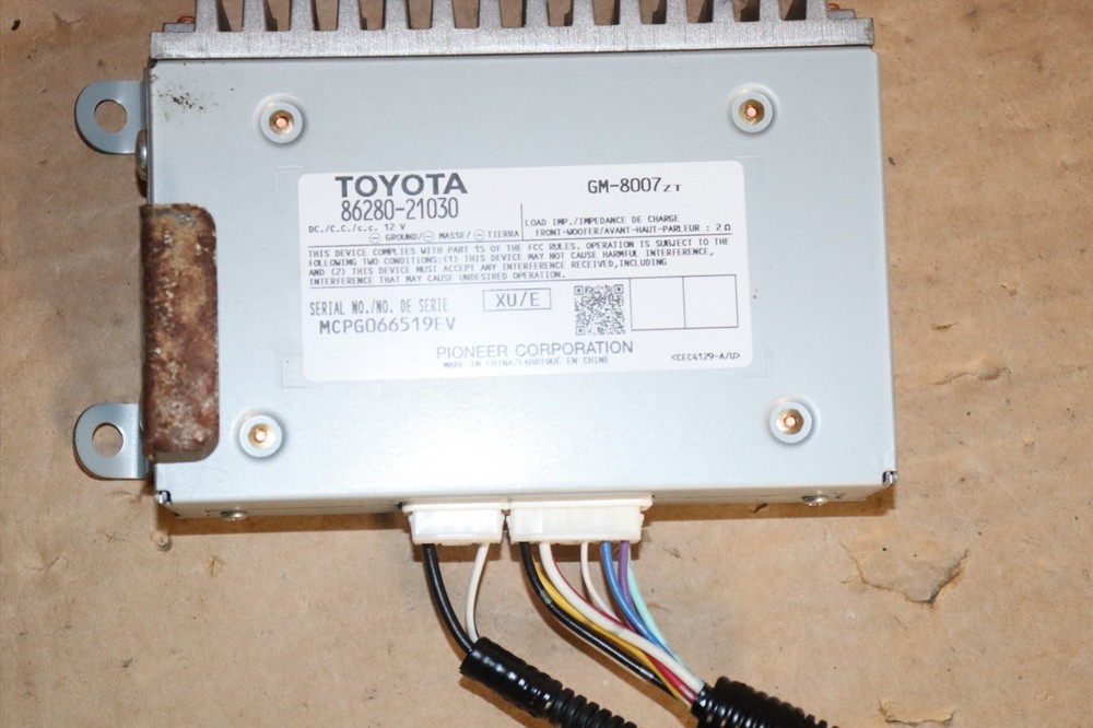 2011-2016 Scion Tc Audio Amp Amplifier Module 86280-21030