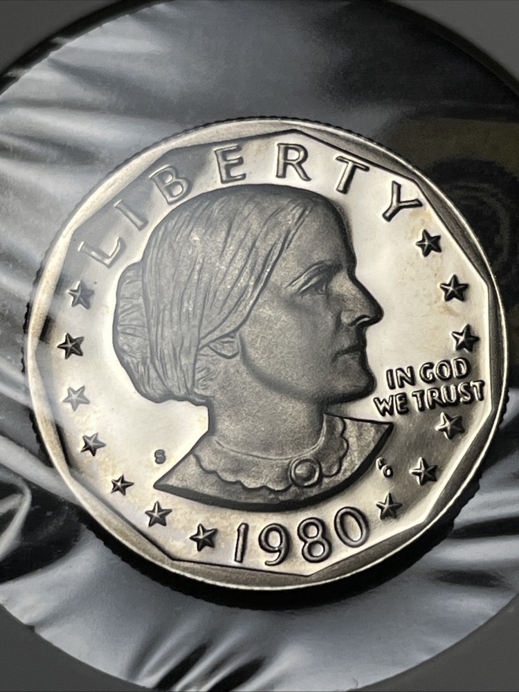 1980 s susan b anthony dollar UNC Dcam