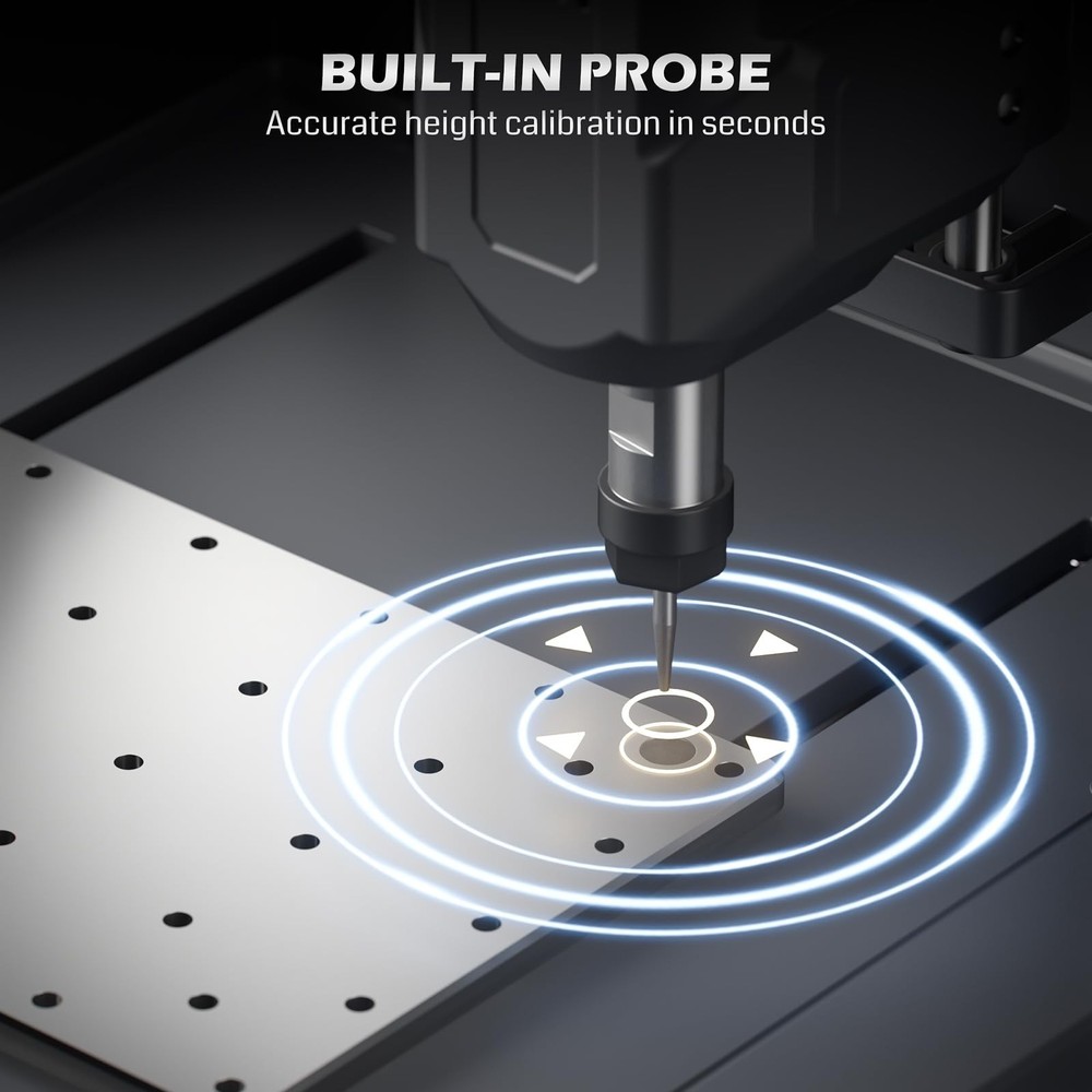 Genmitsu Cubiko CNC Router Machine with Enclosure, PCB Milling Machine, Smart...