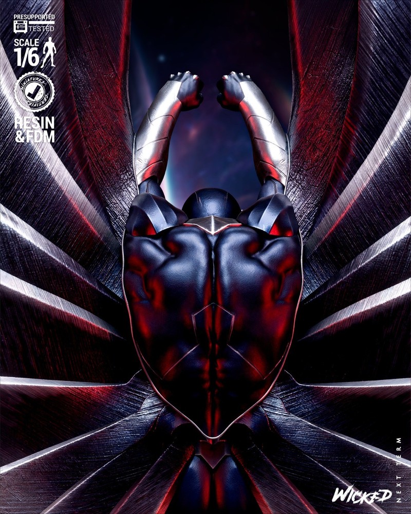 Darkhawk comic sculpure Resin Statue Model Kit Unpainted/Unassemble