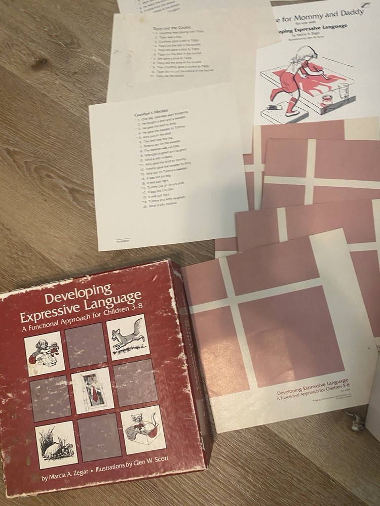 Developing Expressive Language Speech Skill Development Learning Home School