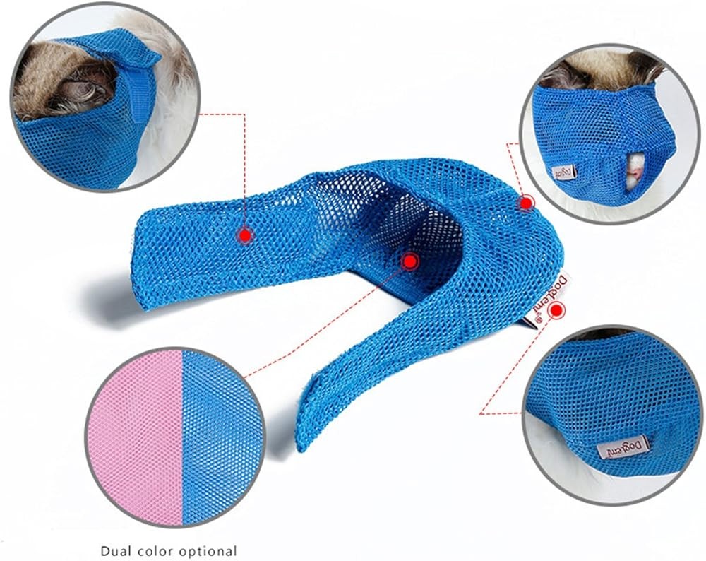 Cat Muzzles - Breathable Mesh Muzzles Prevent Cats from Biting and Chewing