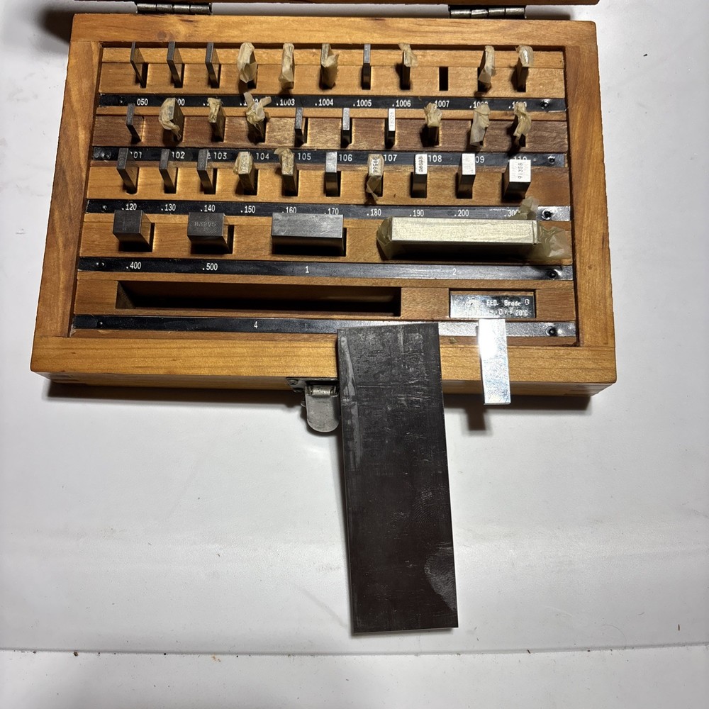 36 Piece Gauge Block Set