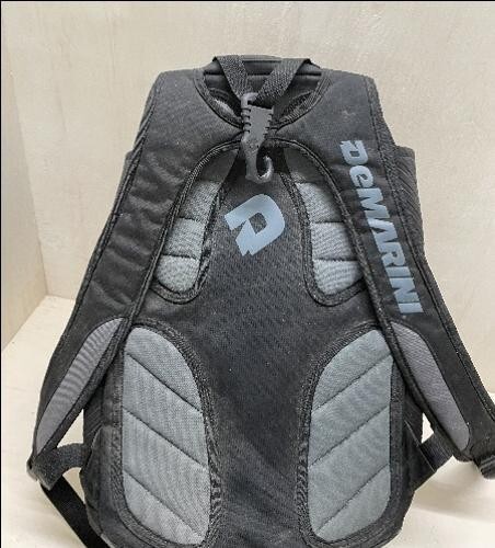Demarini Voodoo Rebirth Backpack Bat Bag Softball Black & Gray
