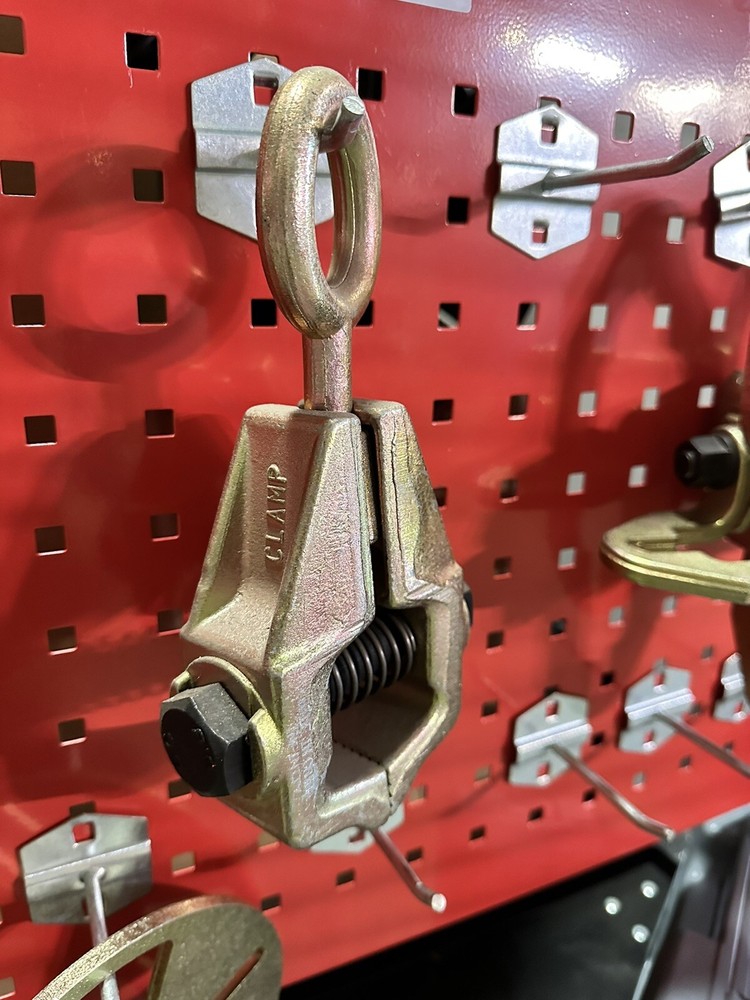 Auto Body Frame 5 Ton Self Tighten Straightened Pulling Clamp Dent Puller Clamps