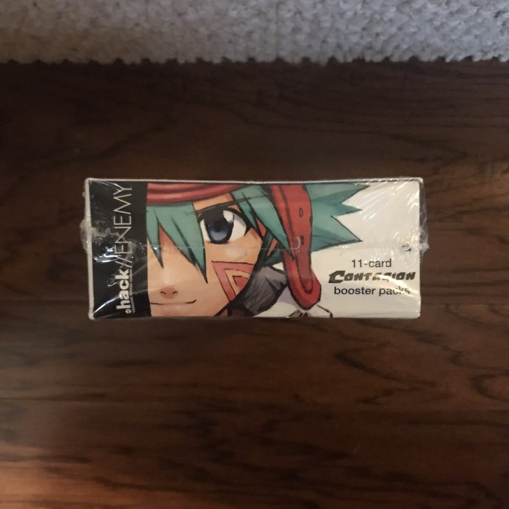Dot Hack .Hack Booster Box - Contagion Enemy tcg NEW SEALED