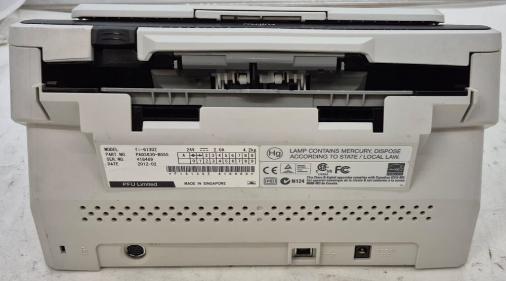 Fujitsu fi-6130Z Desktop Color Document Scanner - Scanner ONLY