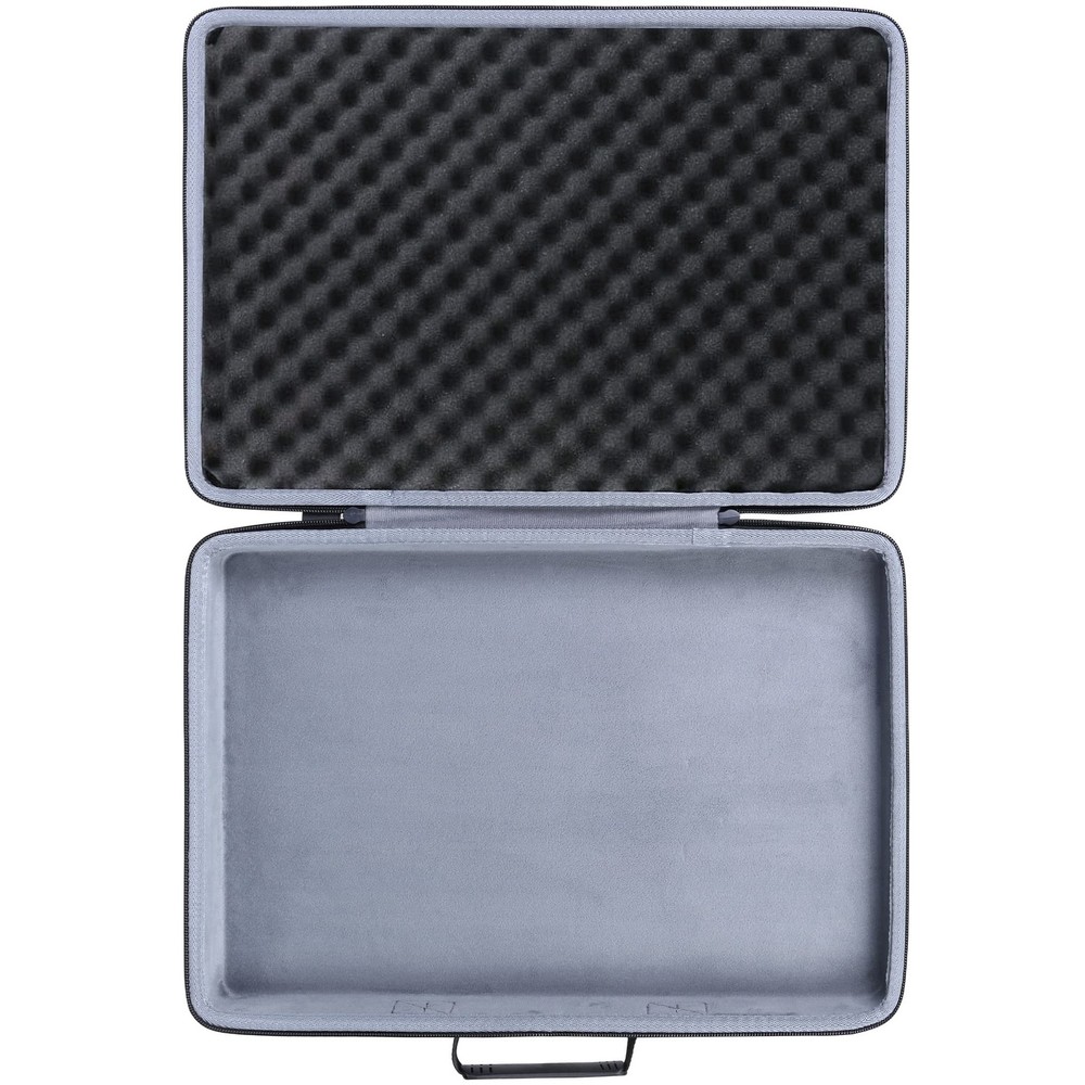 co2CREA Hard Travel Case Replacement for Akai Black + Inside Grey